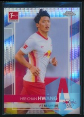 2020-21 Topps Chrome Bundesliga Prism 063/199 Hwang Hee-chan #60 Korea